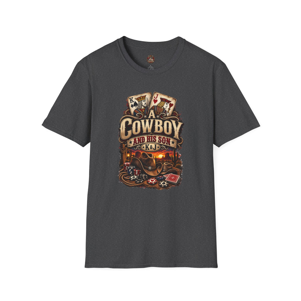 Cowboy & Son T-Shirt – Western Poker