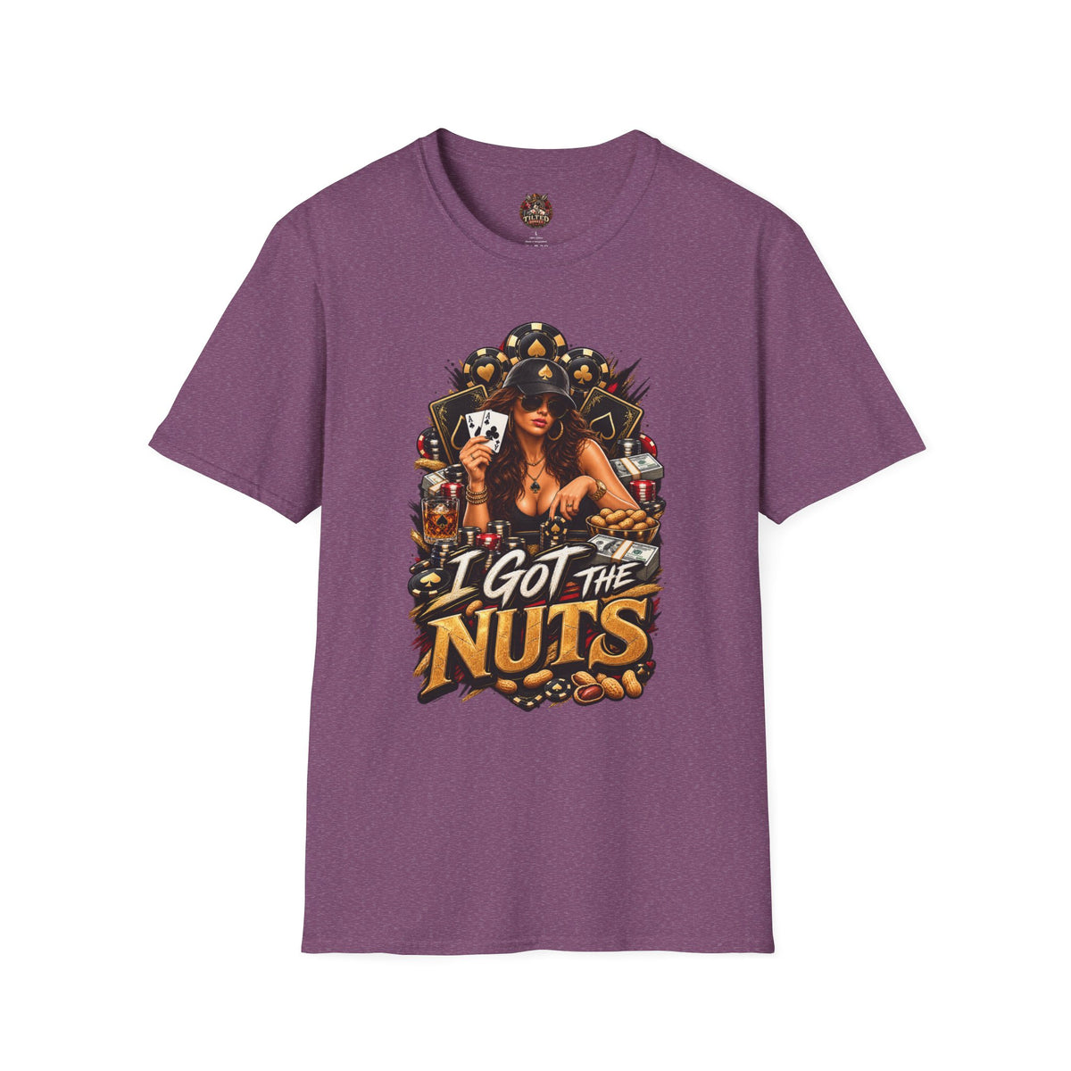 Poker Babe Tee – "I Got The Nuts"