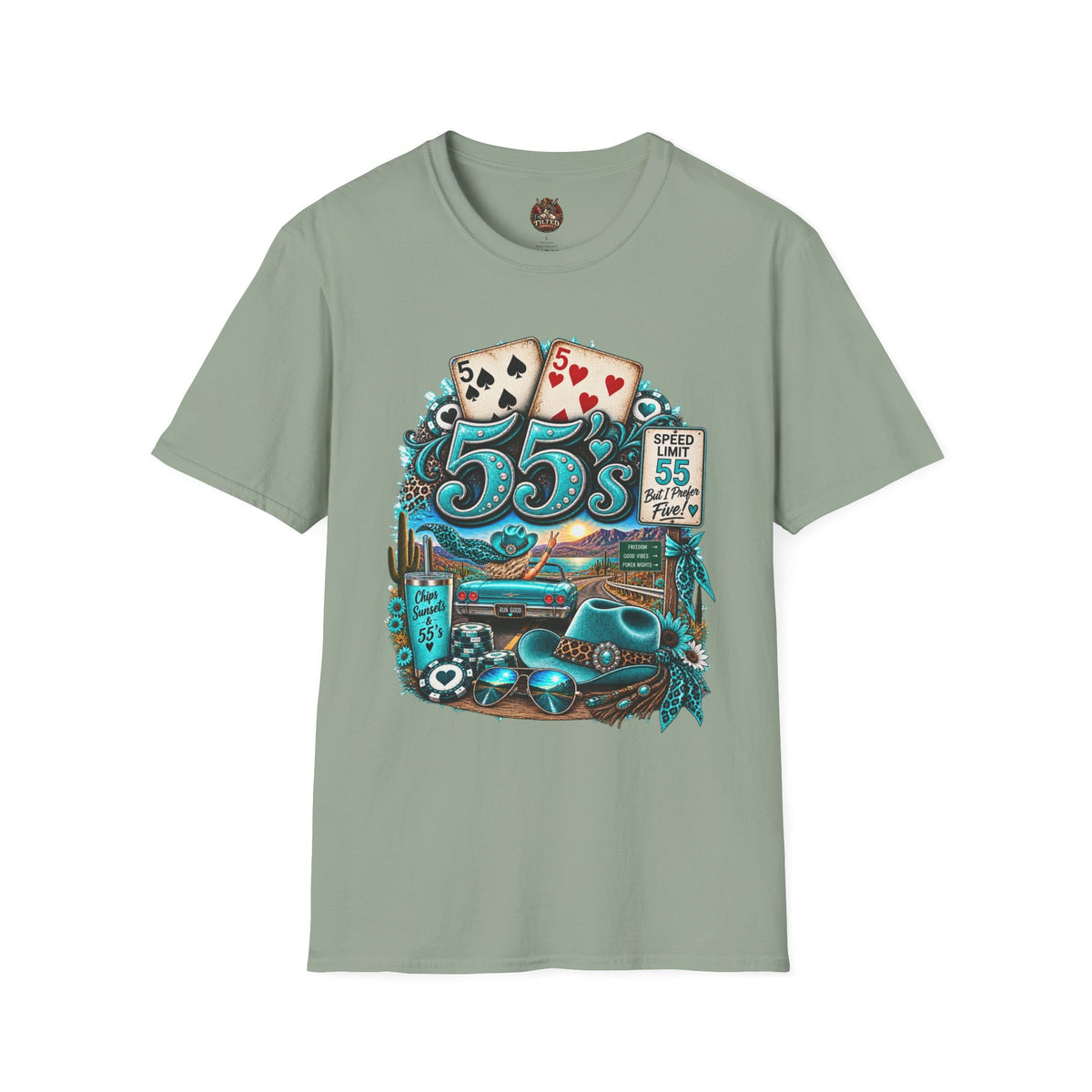 Route 55 Retro Desert Cruise T-Shirt