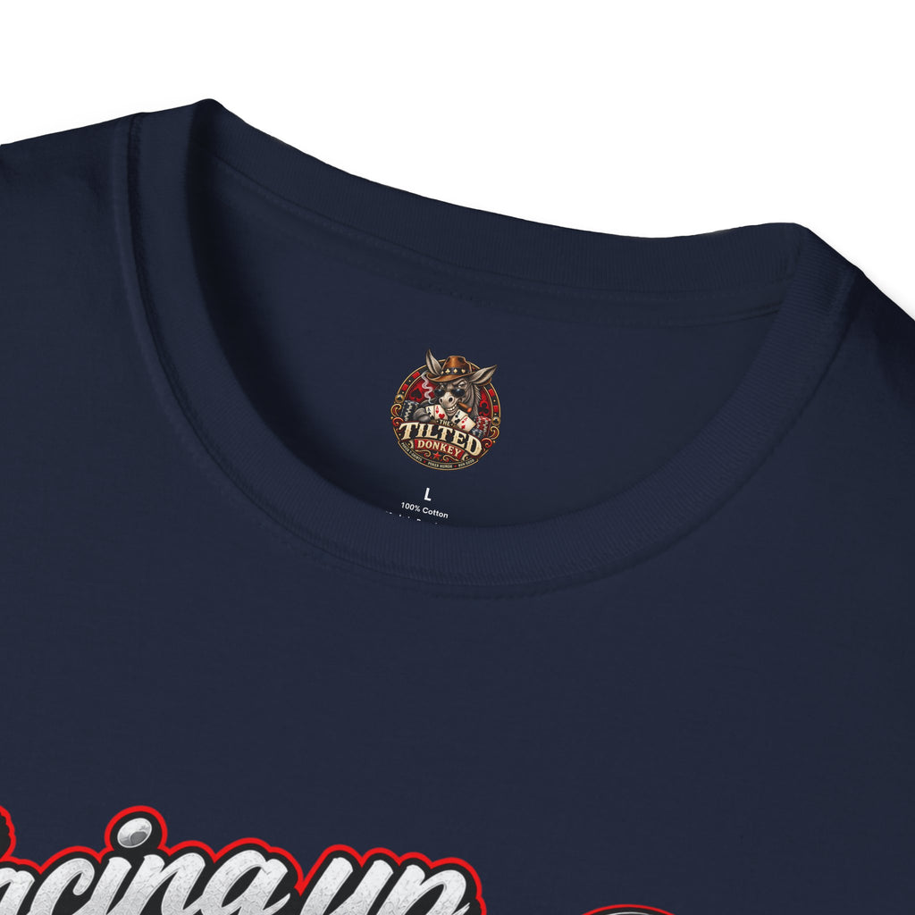 Lacing Up My Kicks Graphic T-Shirt — Sneakerhead/Poker Style Tee