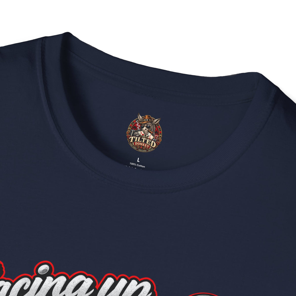 Lacing Up My Kicks Graphic T-Shirt — Sneakerhead/Poker Style Tee