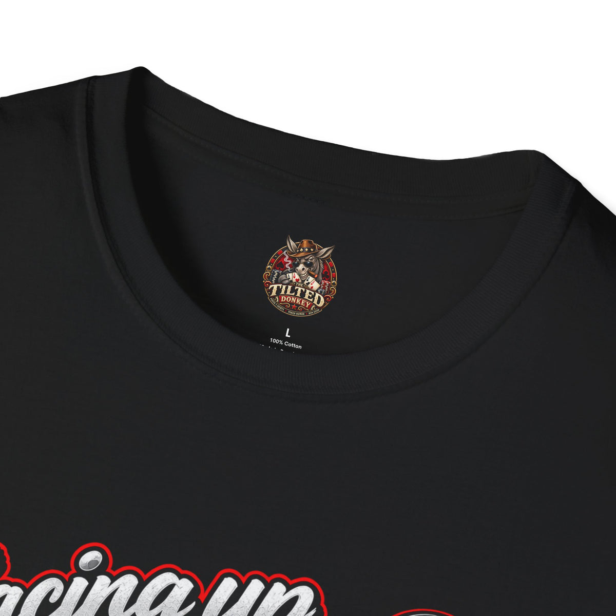 Lacing Up My Kicks Graphic T-Shirt — Sneakerhead/Poker Style Tee