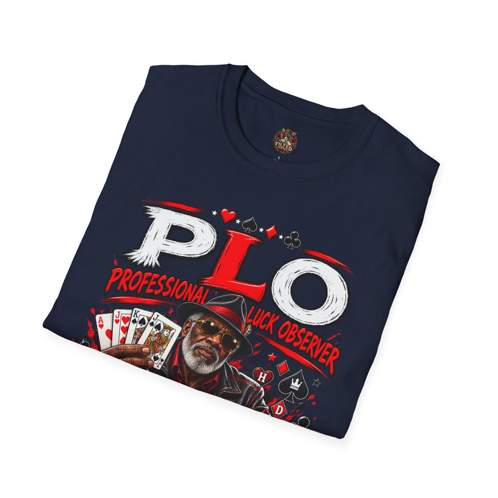 PLO Poker Dealer Graphic T-Shirt