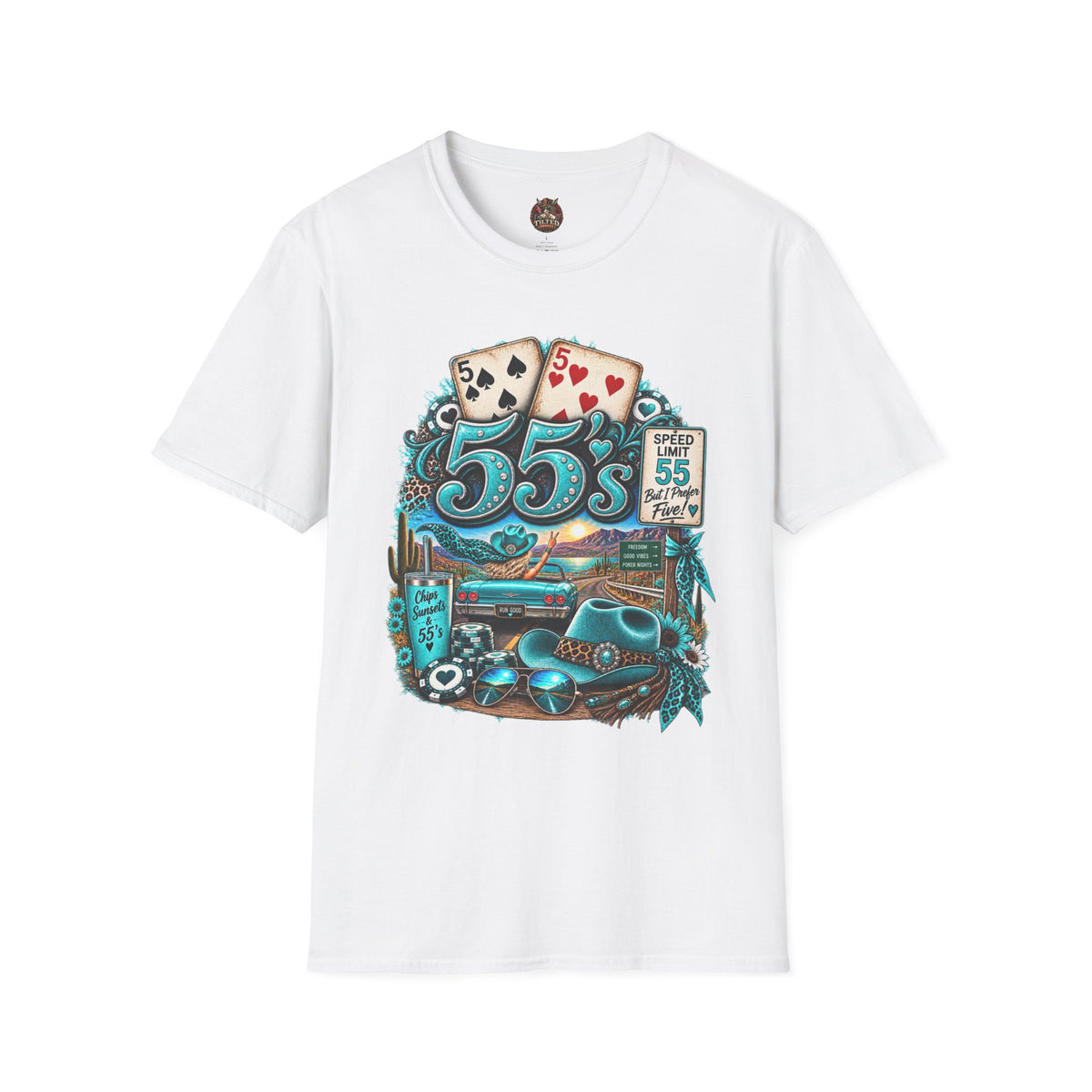 Route 55 Retro Desert Cruise T-Shirt
