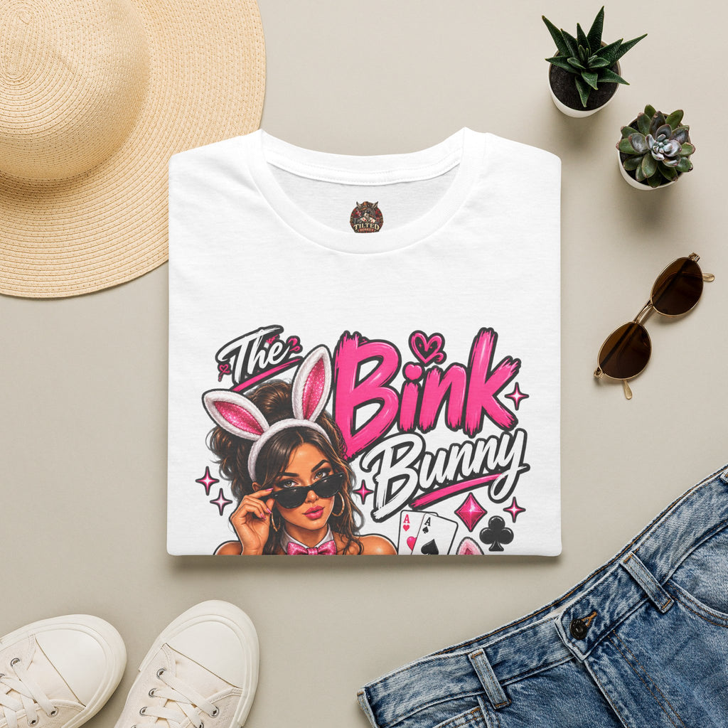 Bink Bunny — Retro Poker Graphic Tee