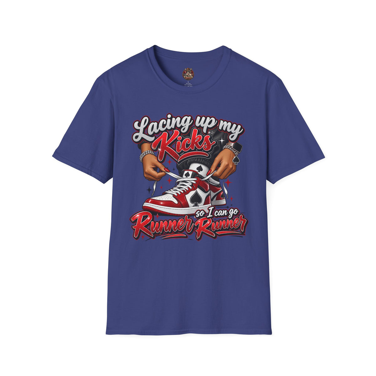 Sneakerhead T-Shirt — "Lacing Up My Kicks" Graphic Tee