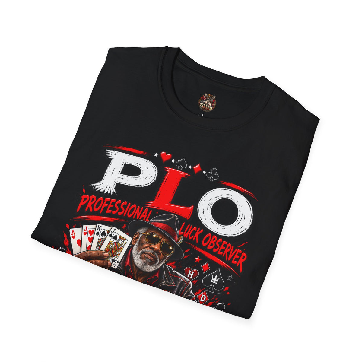 PLO Poker Dealer Graphic T-Shirt