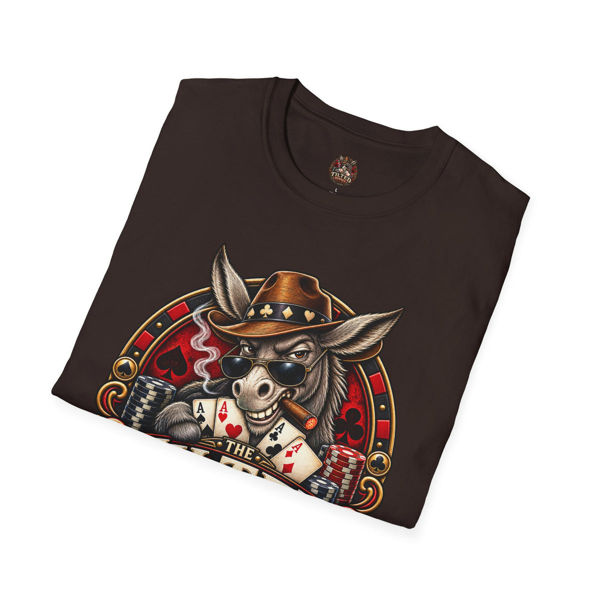 Tilted Donkey Logo T-Shirt