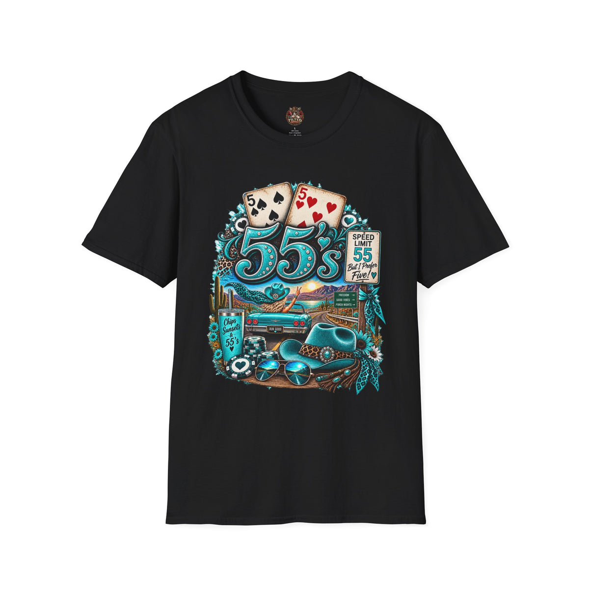 Route 55 Retro Desert Cruise T-Shirt