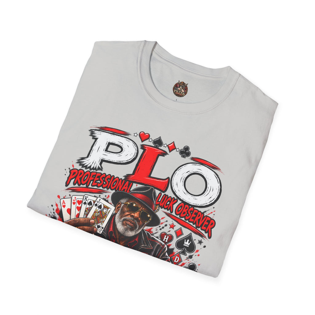PLO Poker Dealer Graphic T-Shirt