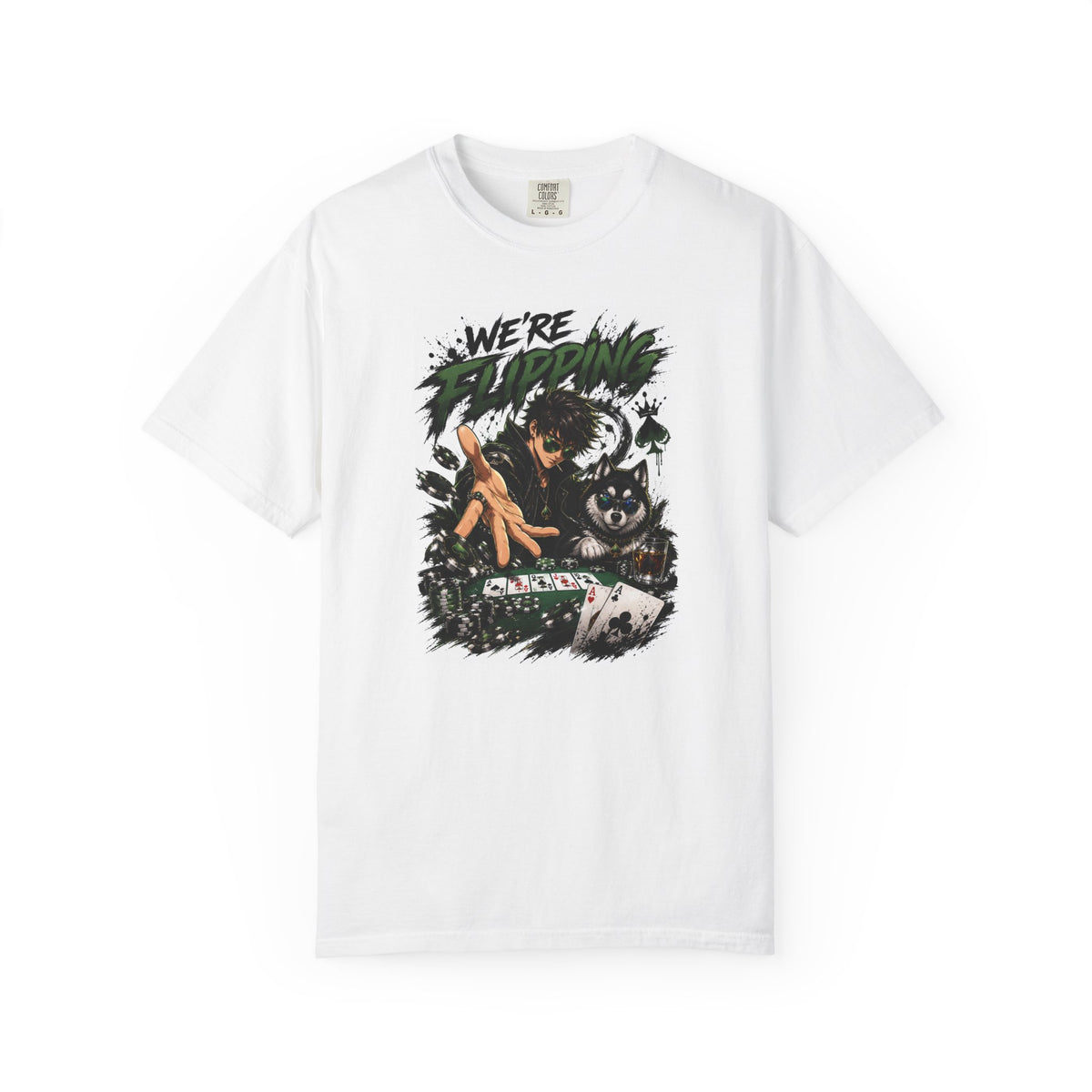 Poker Anime T-shirt
