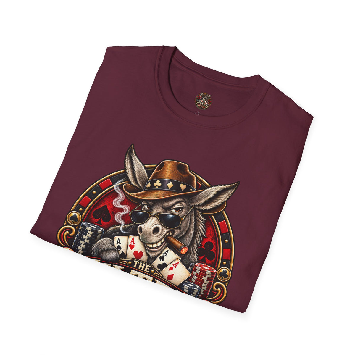Tilted Donkey Logo T-Shirt