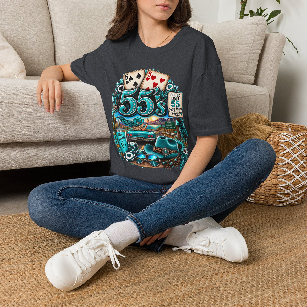 Route 55 Retro Desert Cruise T-Shirt