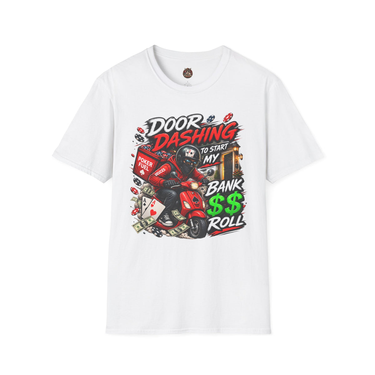 Poker Door Dashing T-Shirt
