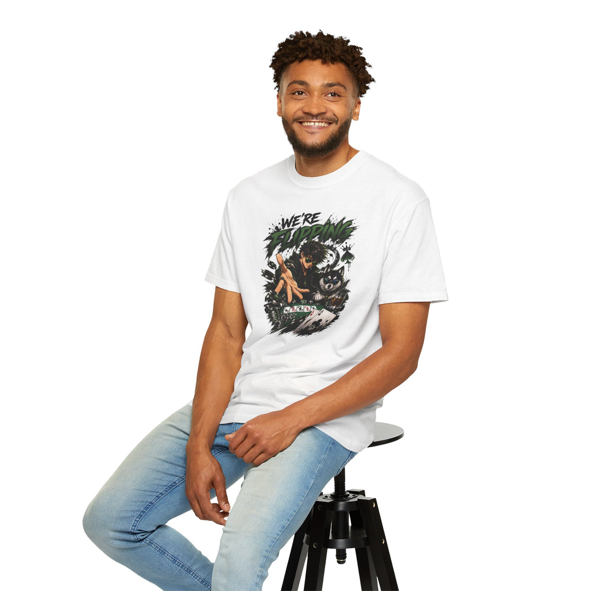 Poker Anime T-shirt