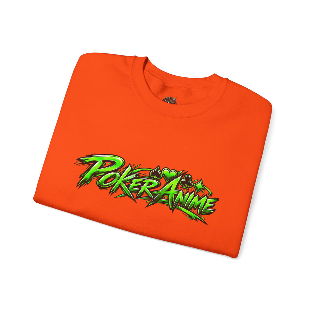 Poker Anime Check Raise Crewneck Sweatshirt