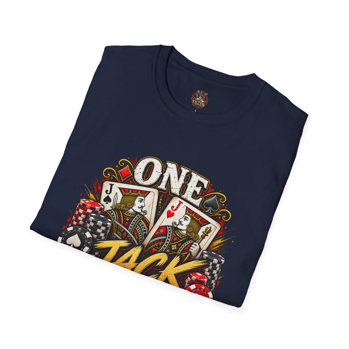 One Jack Off T-Shirt — Poker Graphic Tee