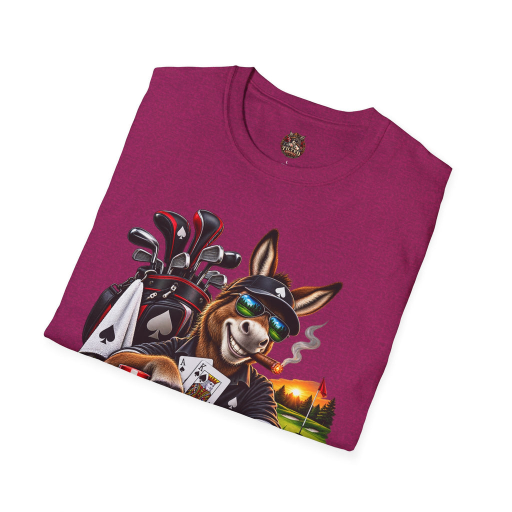 Donkey Poker Night T-Shirt — Funny Poker Tee