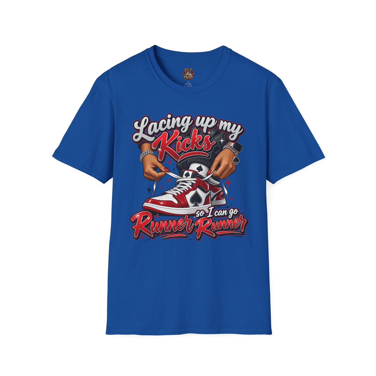 Sneakerhead T-Shirt — "Lacing Up My Kicks" Graphic Tee