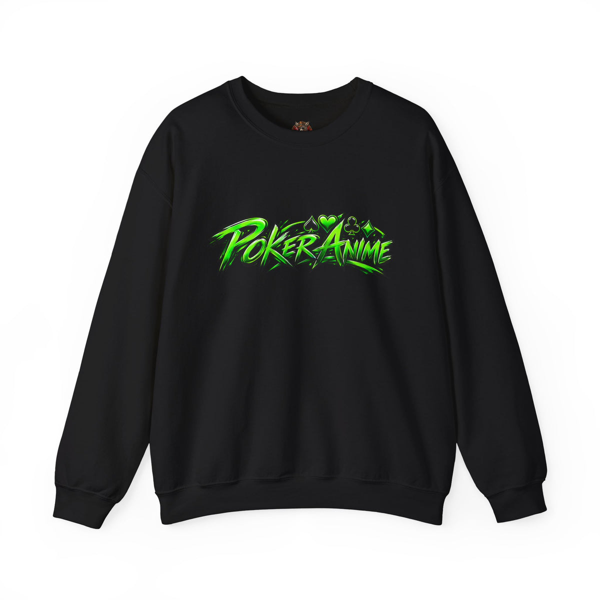 Poker Anime Check Raise Crewneck Sweatshirt