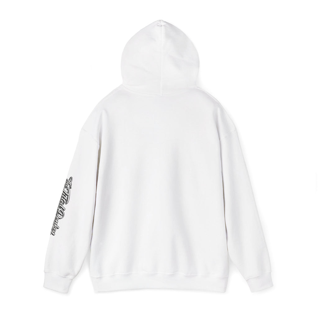 Tilted Donkey Graphic Hoodie — Fold a Lot Poker Design