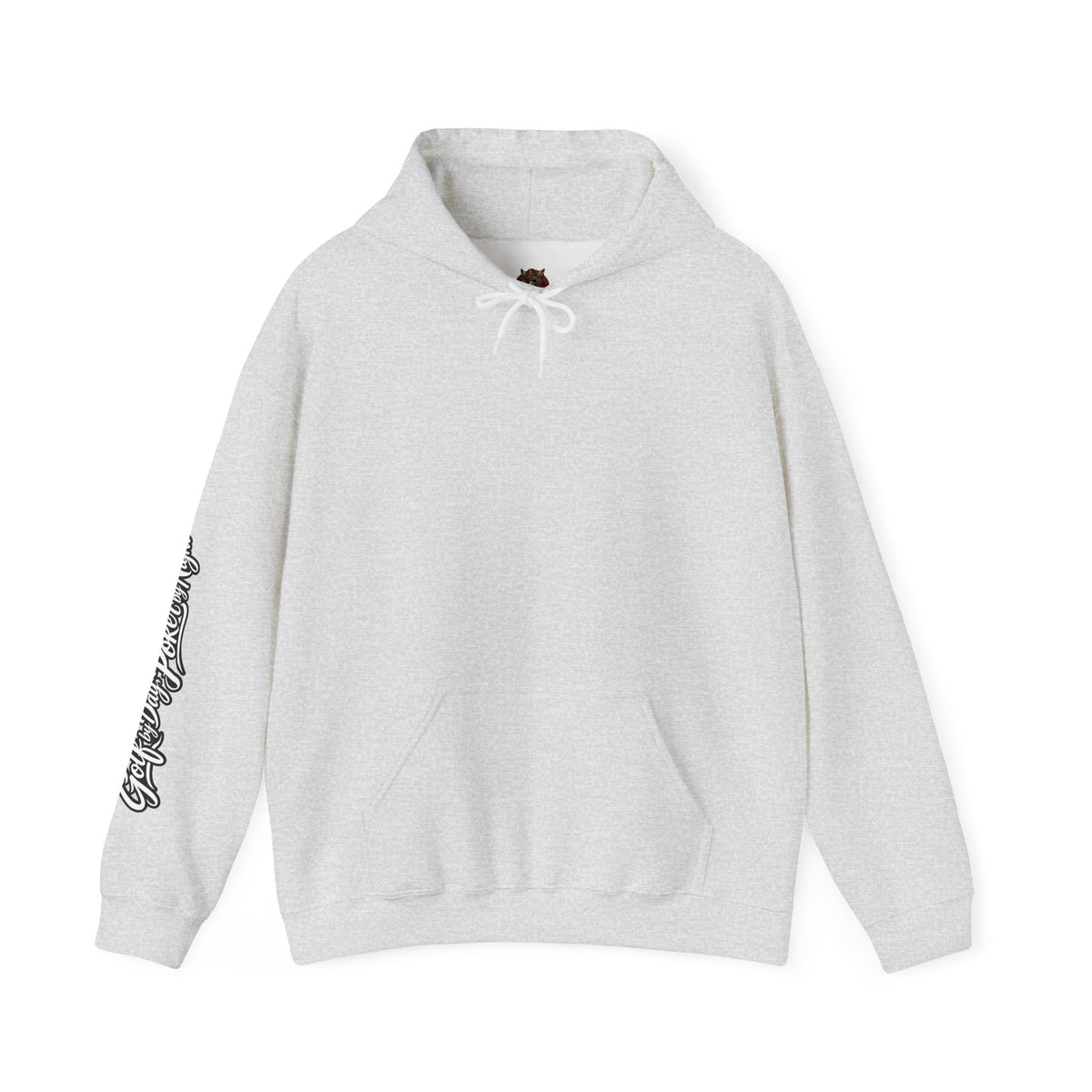 Golf Caddy/Poker Donkey Hoodie — Graphic Sleeve Script