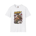 Punt Anime Poker Fighter T‑Shirt — “Don’t Get Attached to Mediocre Hands”