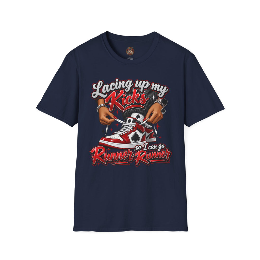 Sneakerhead T-Shirt — "Lacing Up My Kicks" Graphic Tee