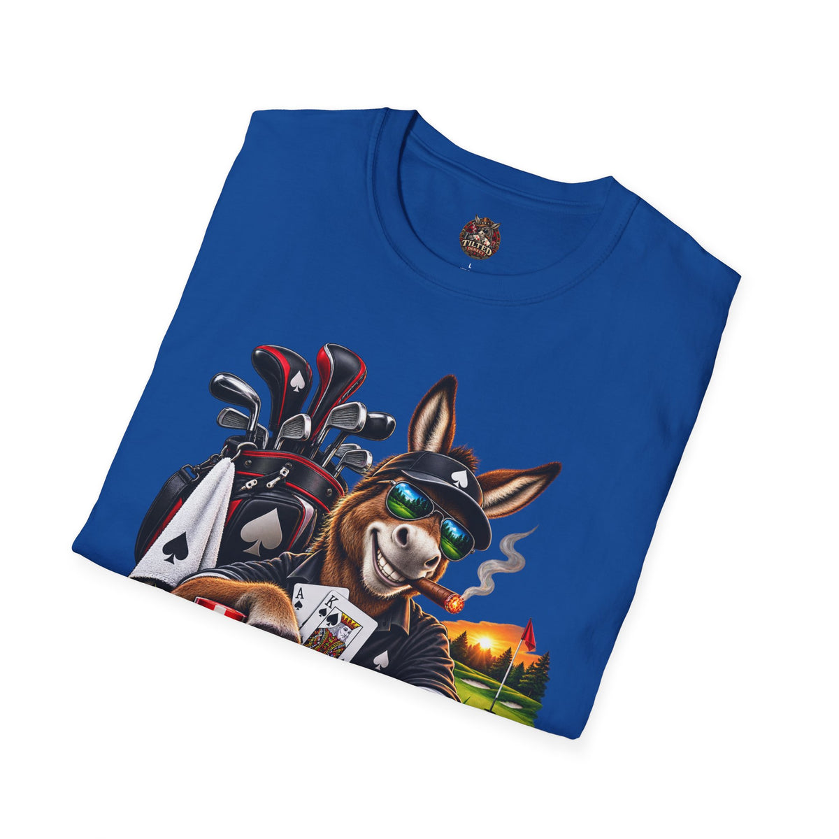 Donkey Poker Night T-Shirt — Funny Poker Tee