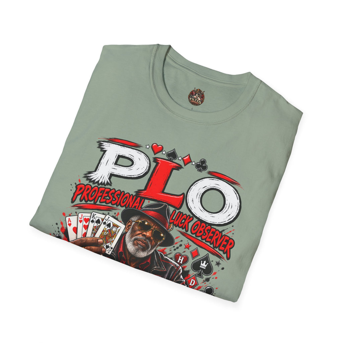 PLO Poker Dealer Graphic T-Shirt