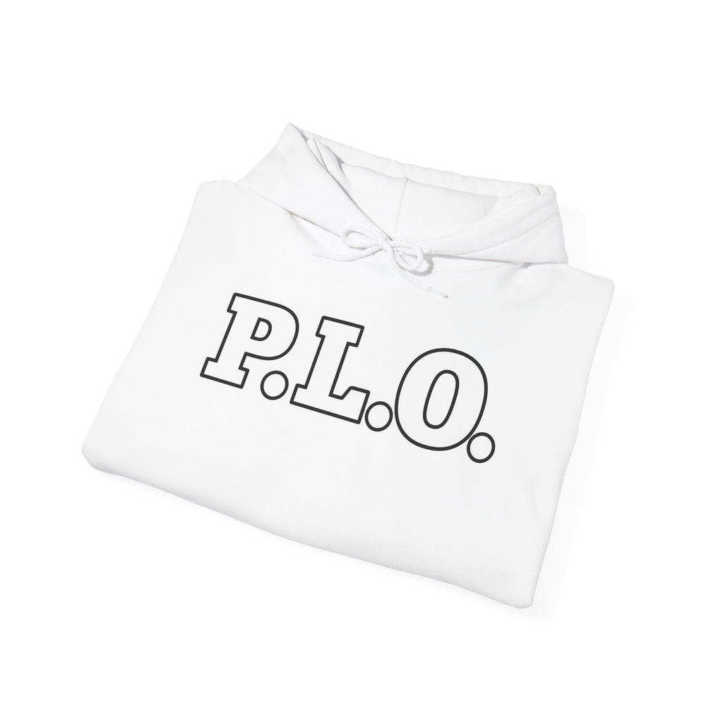 P.L.O. Poker Night Hoodie — Vintage Old-head Graphic Hooded Sweatshirt