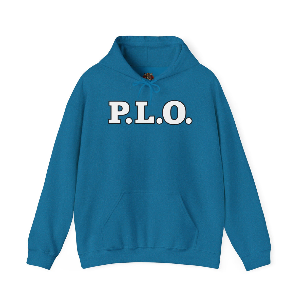 P.L.O. Poker Night Hoodie — Vintage Old-head Graphic Hooded Sweatshirt