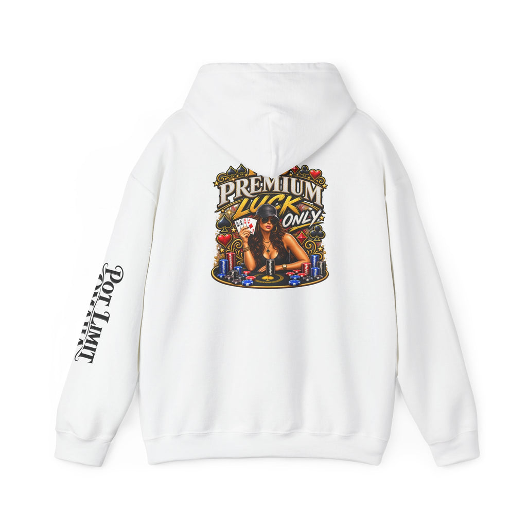 "Premium Luck Only" PLO Hoodie —Graphic Sweatshirt