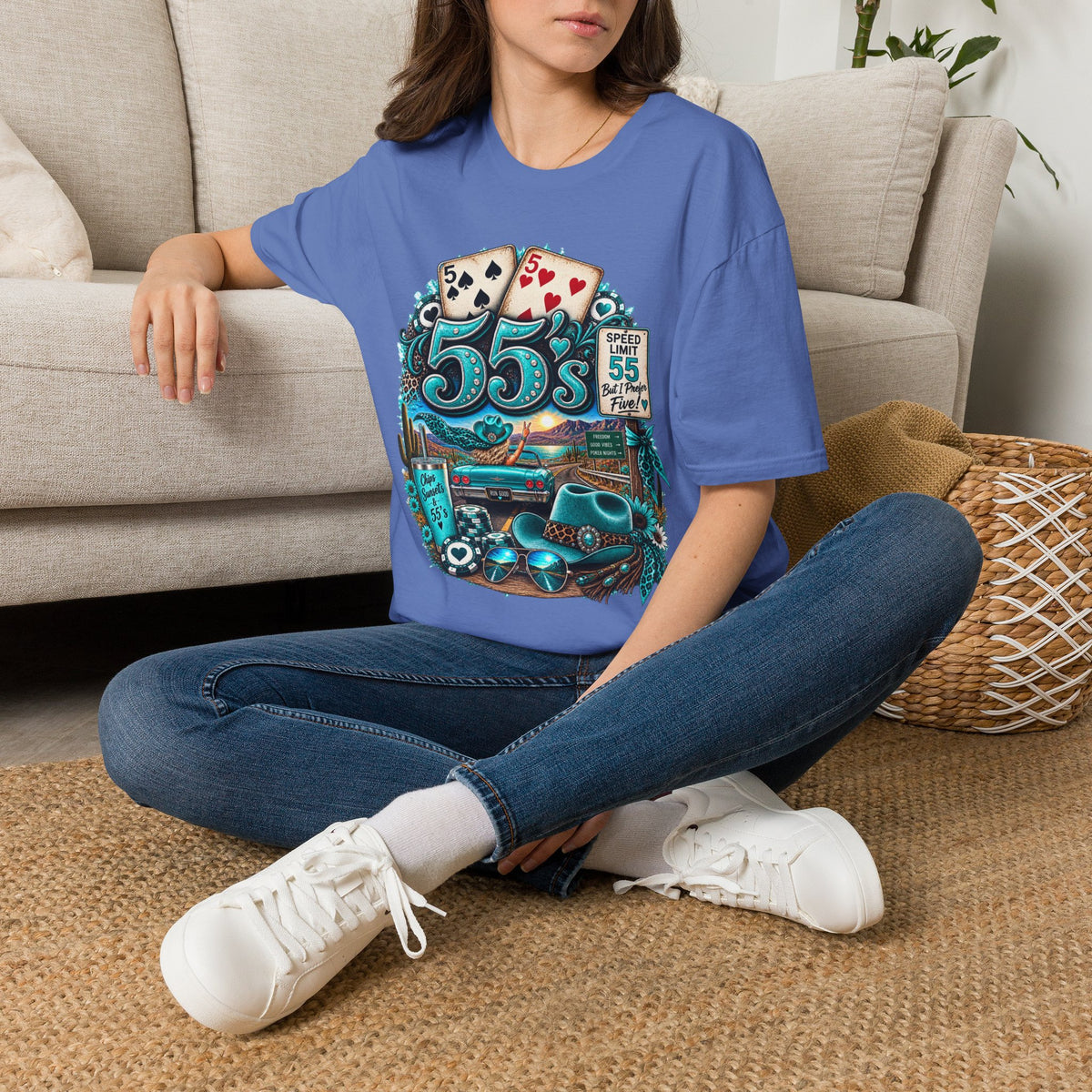 Route 55 Retro Desert Cruise T-Shirt