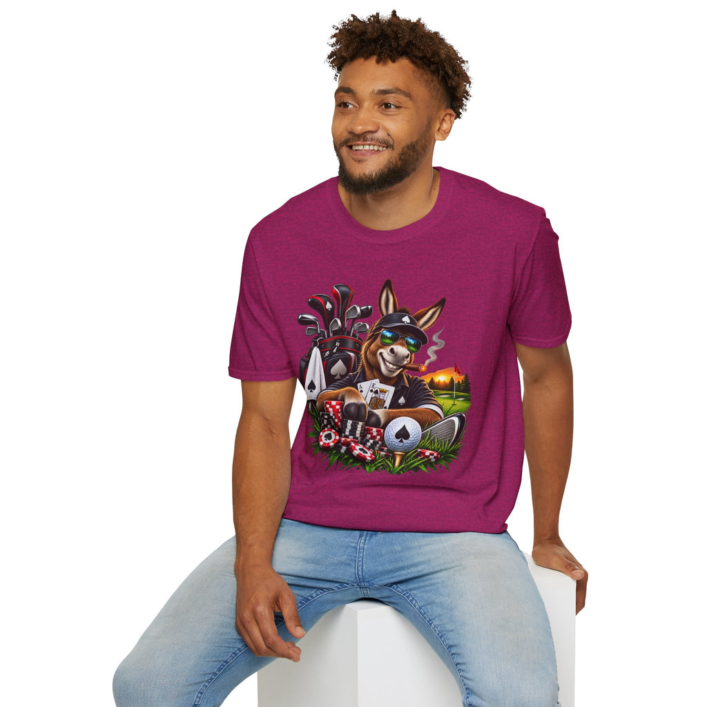 Donkey Poker Night T-Shirt — Funny Poker Tee
