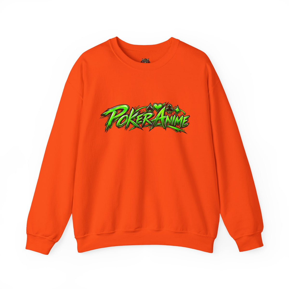 Poker Anime Check Raise Crewneck Sweatshirt