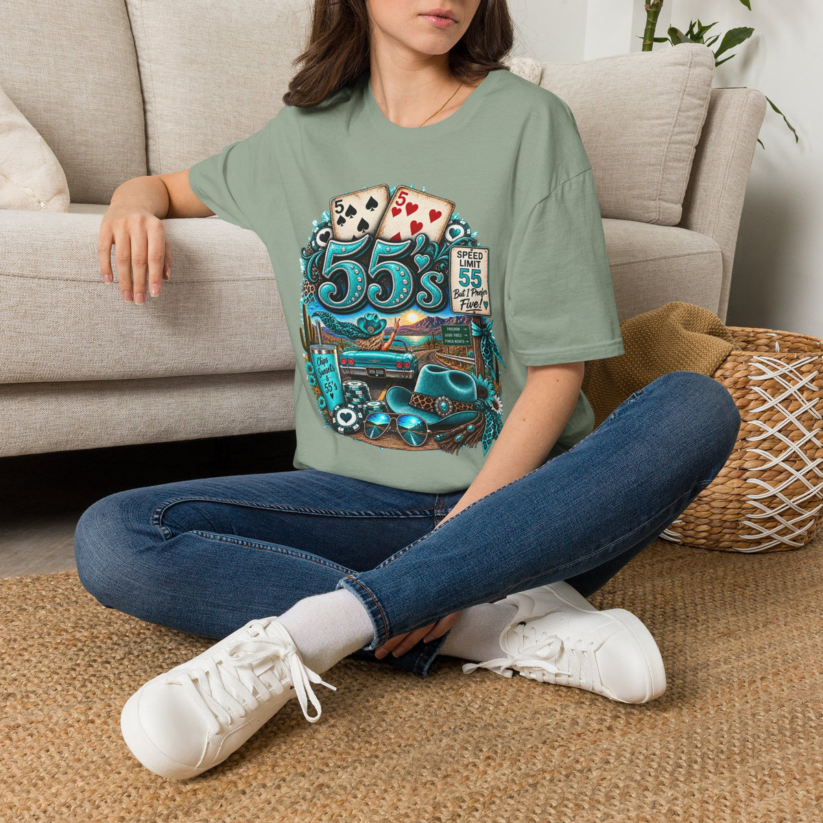 Route 55 Retro Desert Cruise T-Shirt