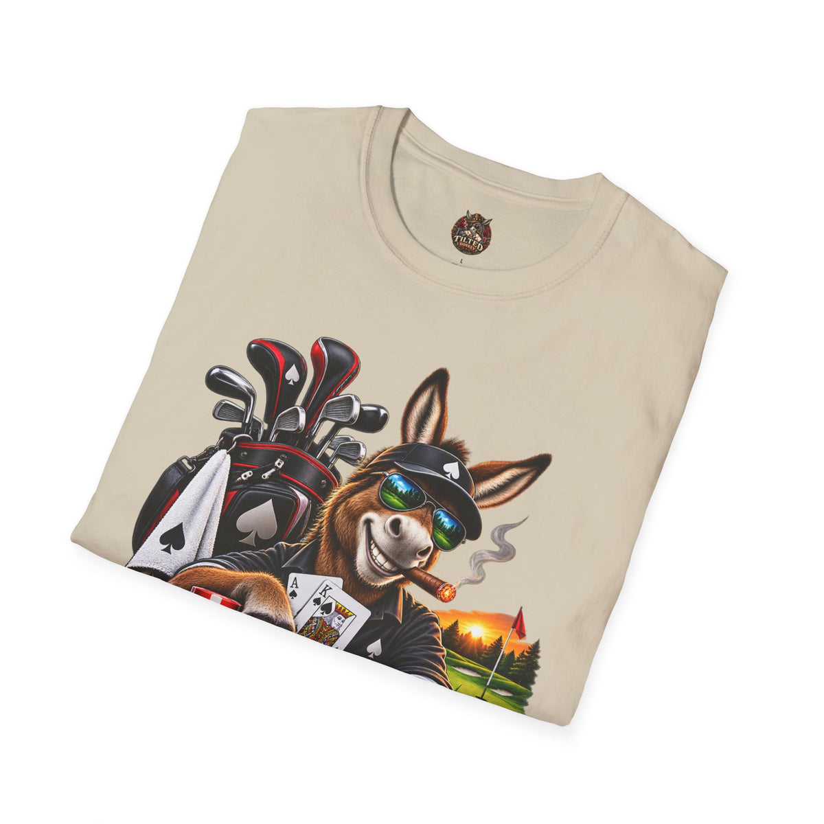 Donkey Poker Night T-Shirt — Funny Poker Tee