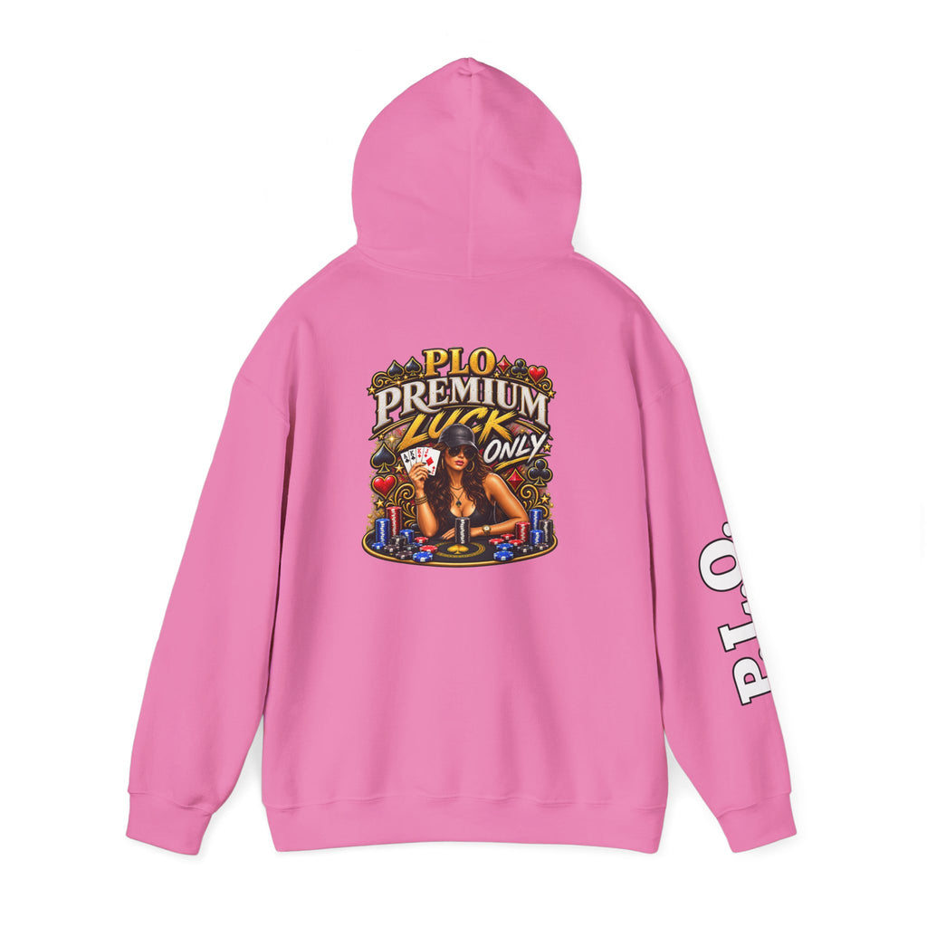 "Premium Luck Only" Women's Pinup Graphic Hoodie