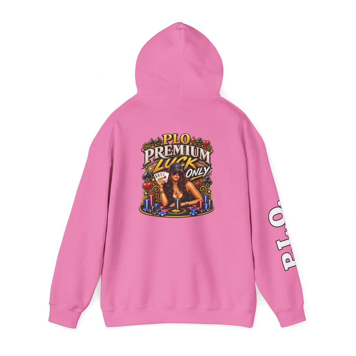 "Premium Luck Only" Women's Pinup Graphic Hoodie