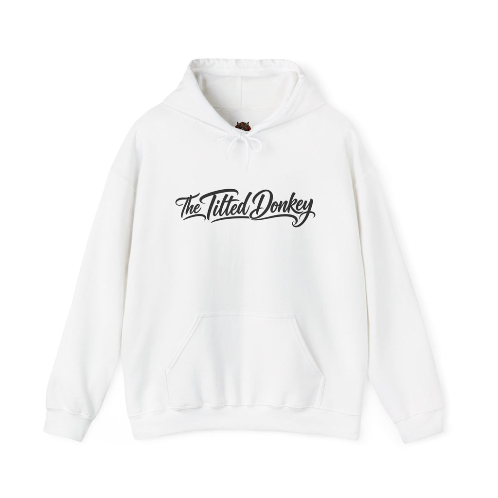 The Tilted Donkey Hoodie – Vintage Poker Donkey Graphic Pullover