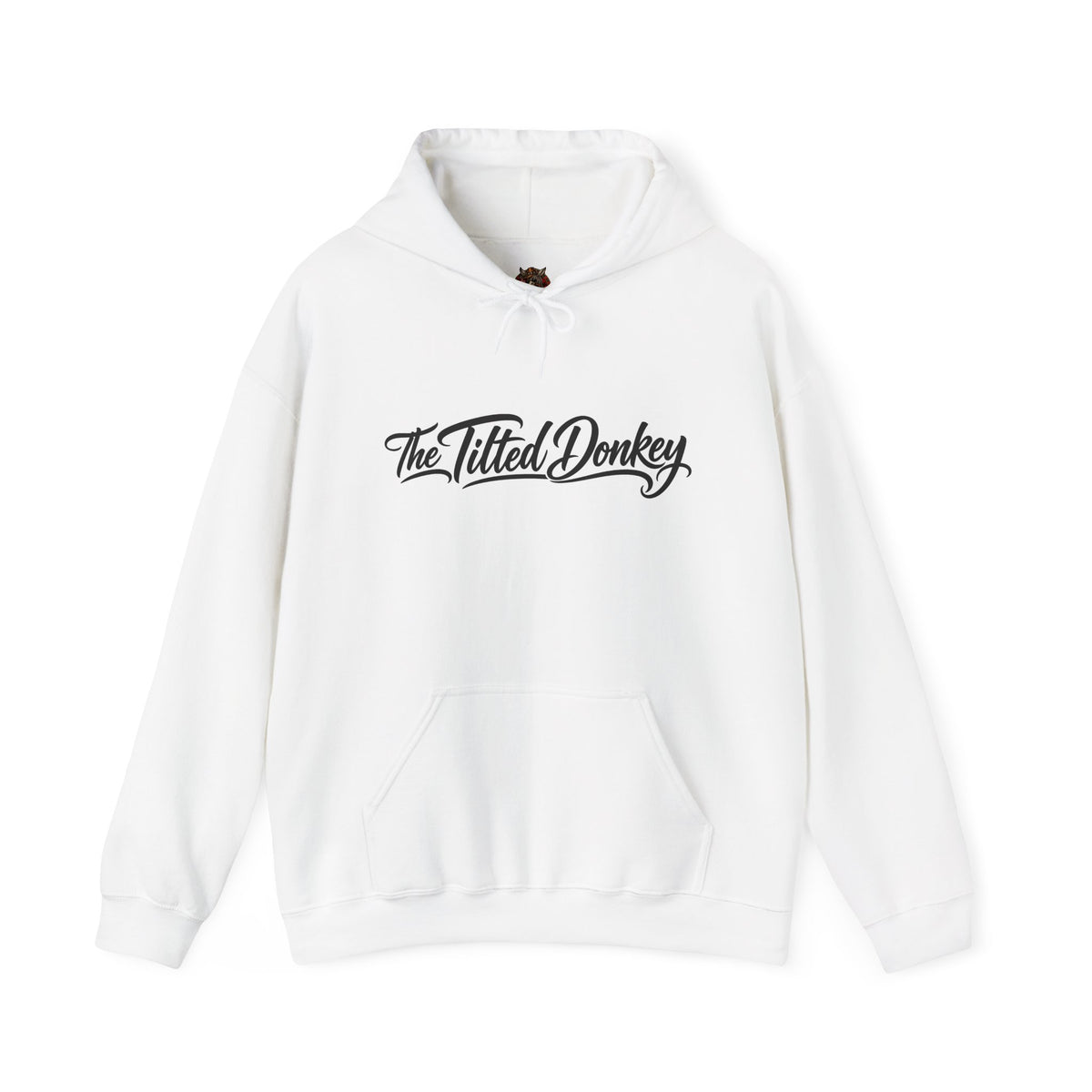 The Tilted Donkey Hoodie – Vintage Poker Donkey Graphic Pullover