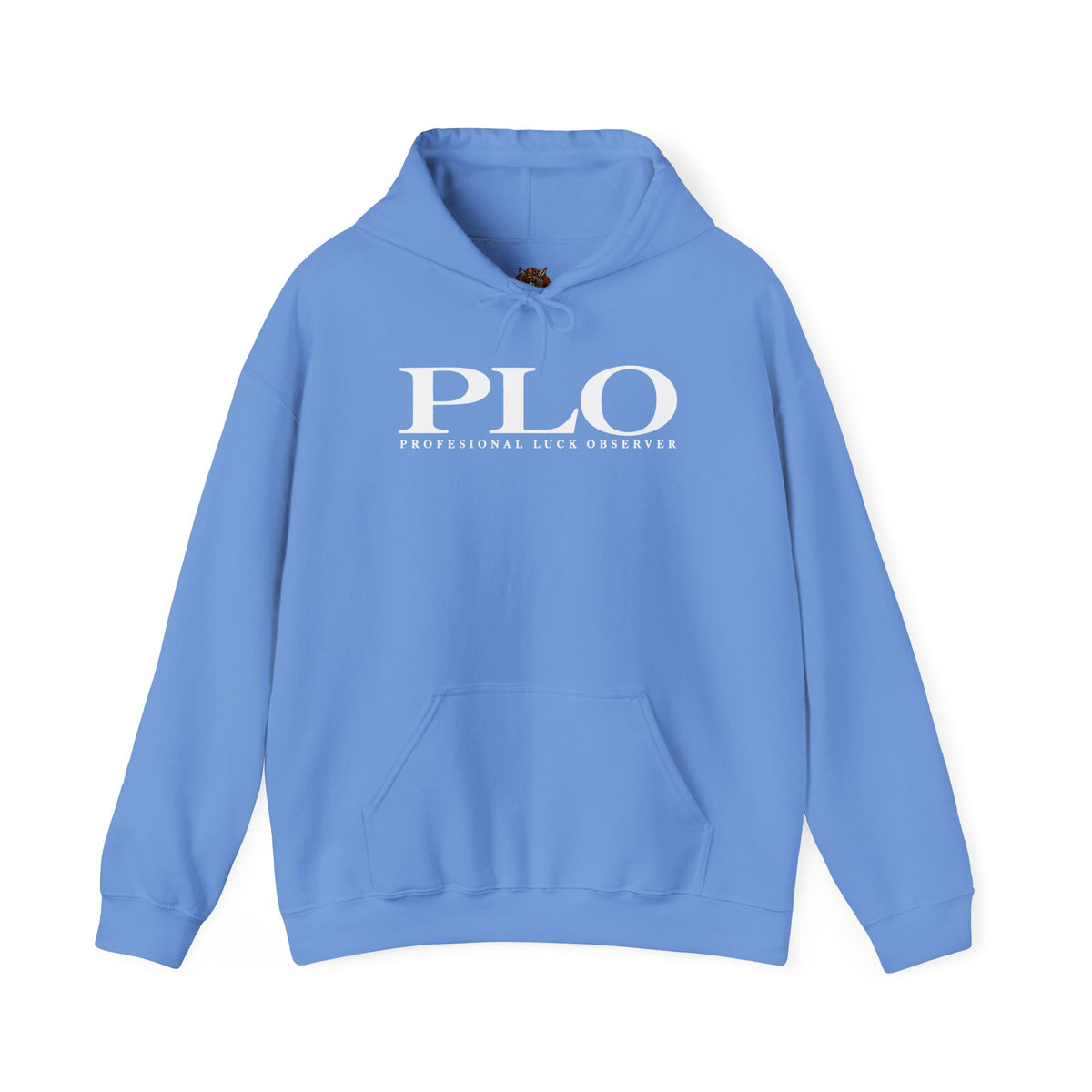 P.L.O. Pot-Limit Omaha Graphic Hooded Sweatshirt-"Professional Luck Observer"