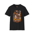 "Run Good, Not Luck" Graphic Anime Poker Tee