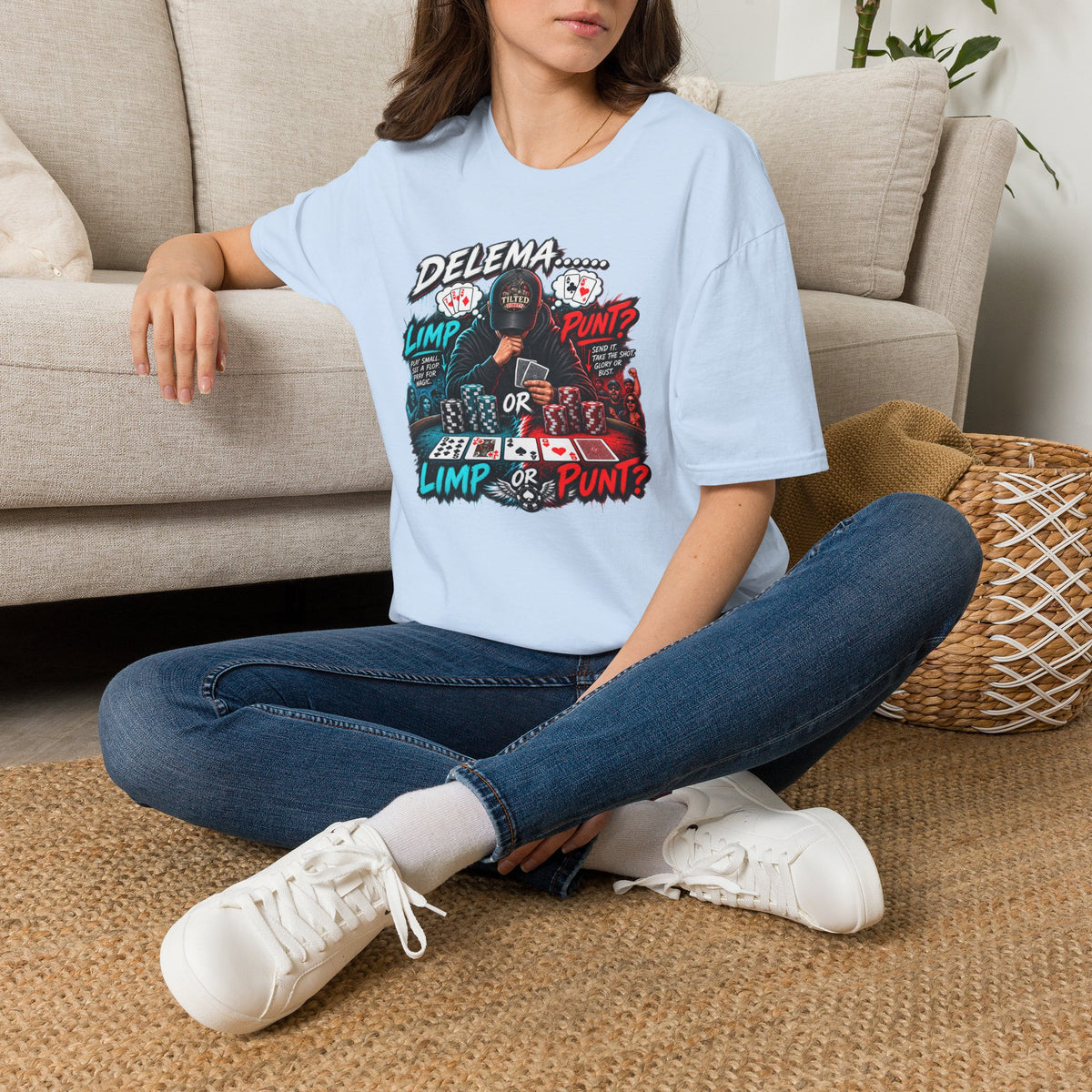 Poker Dilemma Graphic T-shirt
