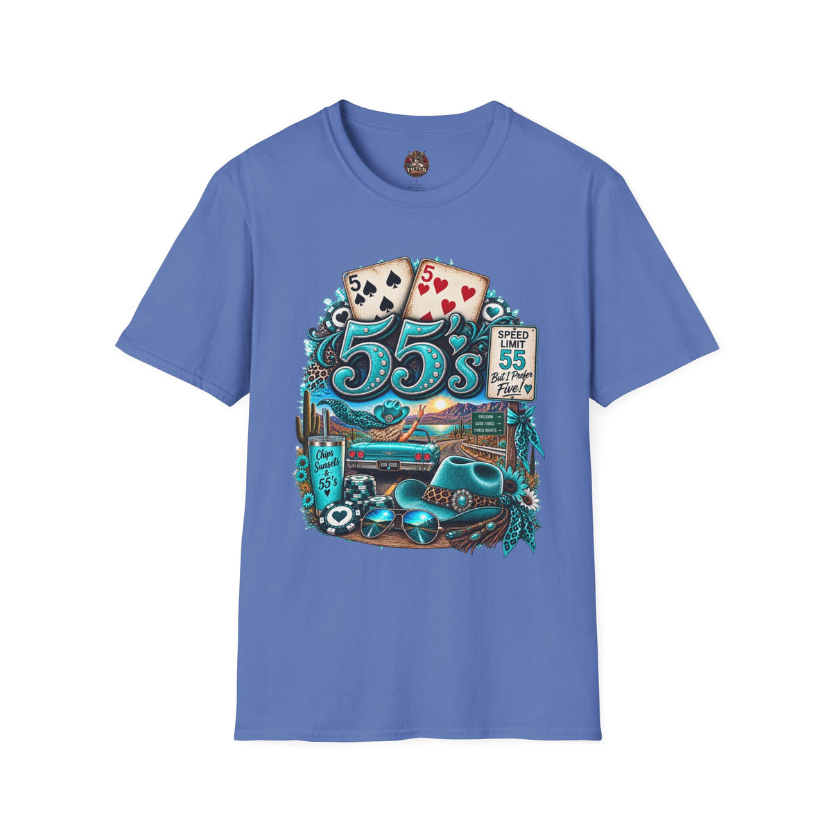 Route 55 Retro Desert Cruise T-Shirt