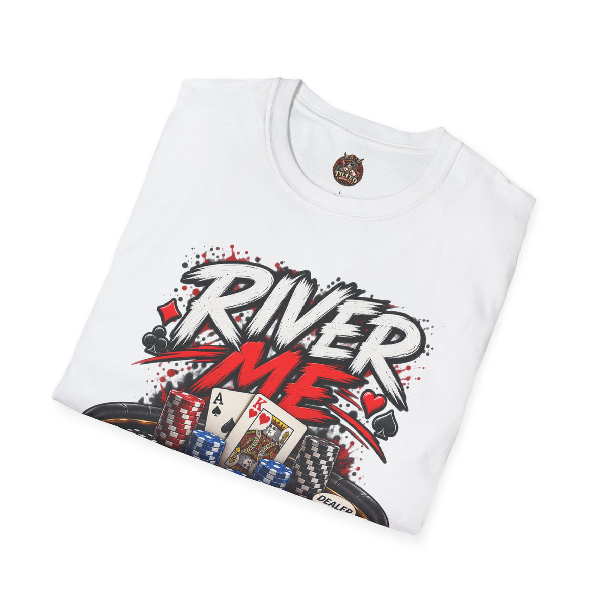 River Me Poker T-Shirt — Retro Graphic Tee