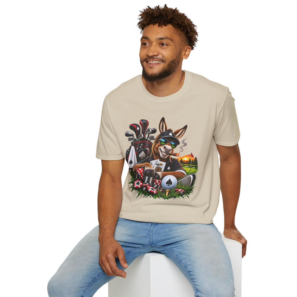 Donkey Poker Night T-Shirt — Funny Poker Tee