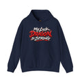 Dragon  Strength Hoodie — "My Luck Dragon Is Strong" Graphic POKER Pullover