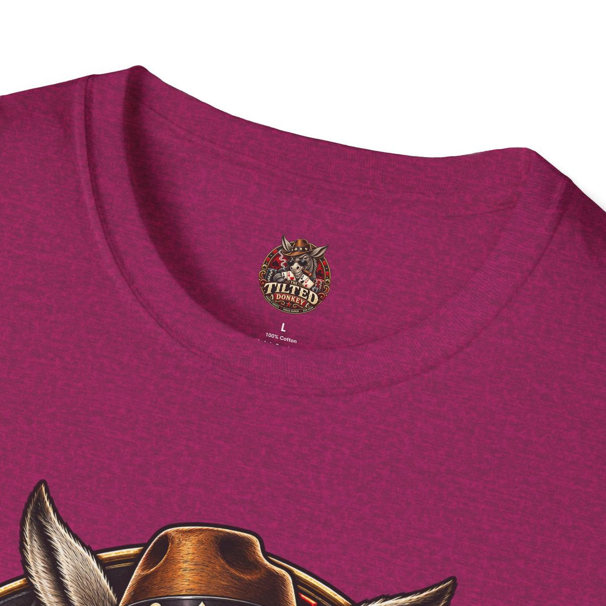 Tilted Donkey Logo T-Shirt